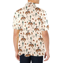 Load image into Gallery viewer, Rodeo Cowboy Western Polo Style Shirt