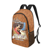 Load image into Gallery viewer, Rodeo is the Game Backpack