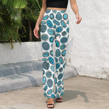 Load image into Gallery viewer, All Turquoise Flare Pants
