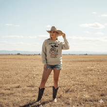 Load image into Gallery viewer, Check Your Ego Amigo Cowboy Graphic Sweatshirt