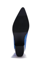 Load image into Gallery viewer, Blazing Boots - Blue or Silver - Cowgirl Sparkle Holiday Western