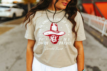 Load image into Gallery viewer, Cowboy Is A Patriot Trump Graphic Tee