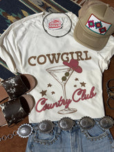 Load image into Gallery viewer, Cowgirl Country Club Graphic Tee