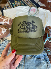 Load image into Gallery viewer, Cowgirl Rider Trucker Hat