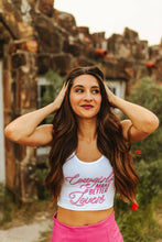 Load image into Gallery viewer, Cowgirls Make Better Lovers Cropped Tank Top