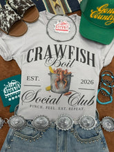 Load image into Gallery viewer, Crawfish Boil Social Club Graphic Tee