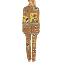 Load image into Gallery viewer, Vintage Cowgirl Collage Pajama Set