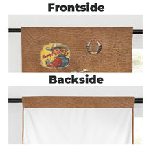 Load image into Gallery viewer, Vintage Cowgirl Window Curtains 28"x40" (2-Piece) Made in America
