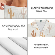Load image into Gallery viewer, Baha Ranch Cactus Print Women's Pajama set Made in America
