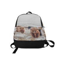 Load image into Gallery viewer, Highland Cow Herd Backpack