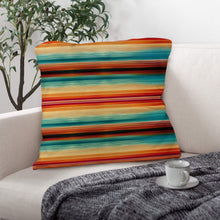 Load image into Gallery viewer, Colores De Mexico Southwest Serape Pillow Case 18x18" Made in America