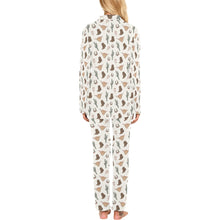 Load image into Gallery viewer, Howdy Highland Cow Christmas Women's Western Pajama Set