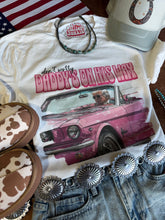 Load image into Gallery viewer, Daddy's on His Way Trump Graphic Tee