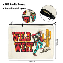Load image into Gallery viewer, Wild West Cowboy Cosmetic Bag Pack of 5 Made in America