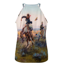 Load image into Gallery viewer, Vintage Western Cowboy Women's Tank Top