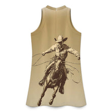 Load image into Gallery viewer, Baha Ranch Rodeo Days Sleeveless Mini Dress