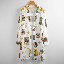 Load image into Gallery viewer, Vintage Cowgirl Collage Western Lightweight Cardigan