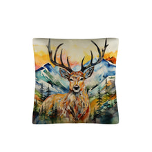 Load image into Gallery viewer, Watercolor Buck Hunting Pillow Case Made In America