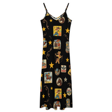 Load image into Gallery viewer, Vintage Cowgirl Collage Western Sun Dress