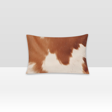 Load image into Gallery viewer, Baha Ranch Cowhide Print Pillowcase Made in America