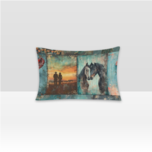 Load image into Gallery viewer, Baha Ranch Turquoise Dreams Pillow Case Made in America