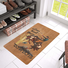 Load image into Gallery viewer, How Bout Them Cowboys Floor Mat 30" x 18" Made in America
