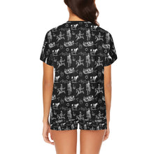 Load image into Gallery viewer, Ranch Life Women's Western Top and Short Pajama Set