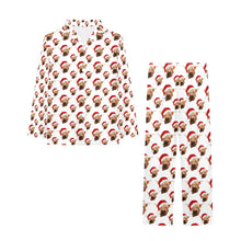Load image into Gallery viewer, Highland Christmas Cow Boy's Western Pajama Set