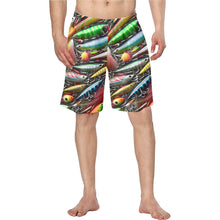 Load image into Gallery viewer, Baha Ranch Men's Fishing Lures Beach Swim Shorts