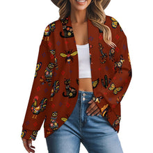 Load image into Gallery viewer, Colores de Mexico Talavera Floral Animals Drop Shoulder Cardigan