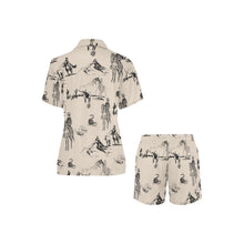 Load image into Gallery viewer, Cowboy Ranch Women's Western Pajama Set