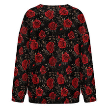 Load image into Gallery viewer, Colores de Mexico Romantic Roses Drop Shoulder Cardigan
