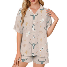 Load image into Gallery viewer, Baha Ranch Bulls & Boots Women's Pajama Set Made in America