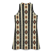 Load image into Gallery viewer, Baha Ranch Colores de Mexico Southwestern Aztec Sleeveless Mini Dress