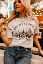 Load image into Gallery viewer, Eat More Beef Cattle Western Graphic Tee