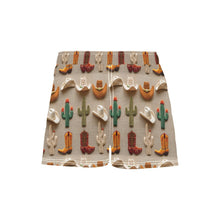 Load image into Gallery viewer, Women's Boots & Cactus Beach Board Shorts