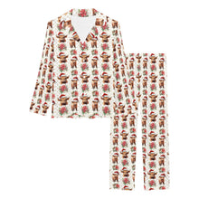 Load image into Gallery viewer, Christmas Highland Women's Western Pajama Set
