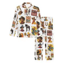 Load image into Gallery viewer, Vintage Cowboy Collage Western Pajamas