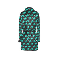 Load image into Gallery viewer, Turquoise Cowgirl Hat Women's Western Bath Robe