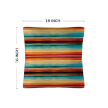 Load image into Gallery viewer, Colores De Mexico Southwest Serape Pillow Case 18x18" Made in America