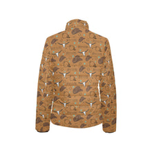 Load image into Gallery viewer, All Western Women's Puffy Bomber Jacket