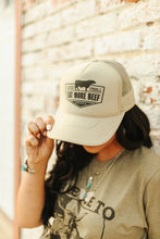 Load image into Gallery viewer, Farmers & Ranchers Eat More Beef Trucker Hat