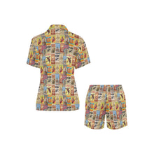 Load image into Gallery viewer, Vintage Rodeo Poster Women's Western Pajama Set
