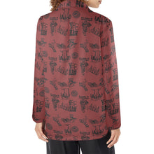 Load image into Gallery viewer, Burgandy Cowboy Women's Western Blazer