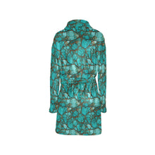 Load image into Gallery viewer, All Turquoise Women's Bath Robe