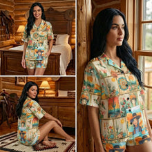 Load image into Gallery viewer, Baha Ranch Pictures of the Southwest Women's Pajama Set Made in America