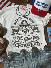 Load image into Gallery viewer, Gather the Herd Trump Graphic Tee