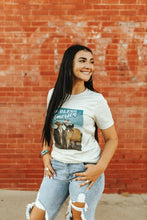 Load image into Gallery viewer, God Bless America Cowboy Trump Graphic Tee