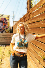 Load image into Gallery viewer, Gold Buckle Rodeo Thrills Graphic Tee