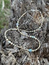 Load image into Gallery viewer, Golden Hills Mixed Metals Beaded Necklace